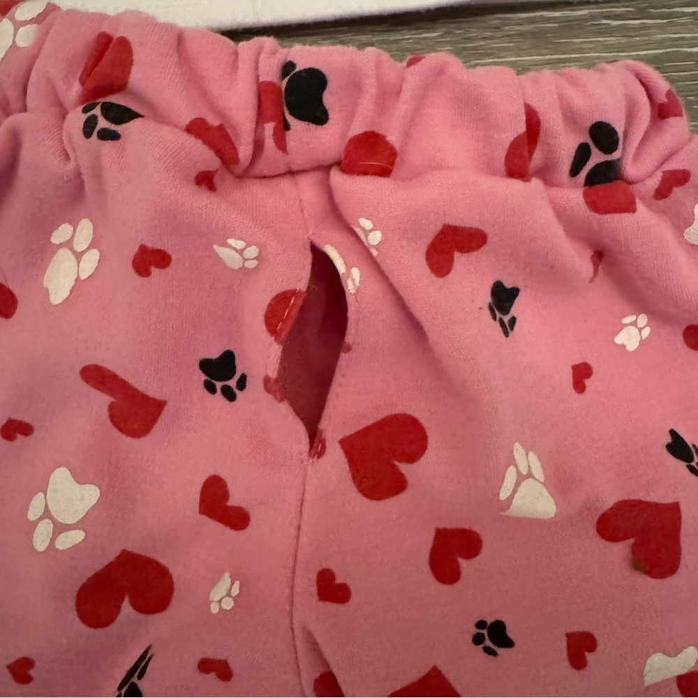 Build A Bear Puppy Love Pajamas & Mask Sleep Set Dalmatian Plush Clothes - Picture 4 of 7